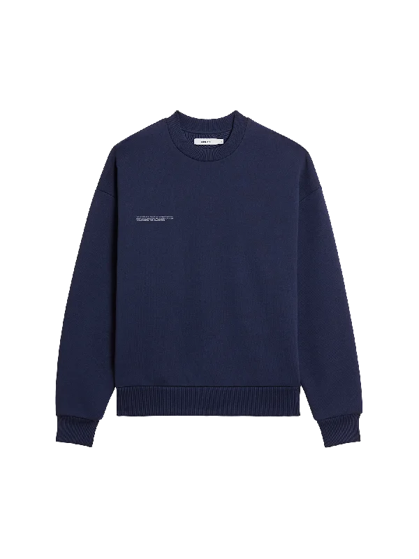 Women's Blouse for HolidayWomens 365 Midweight Sweatshirt—navy blue