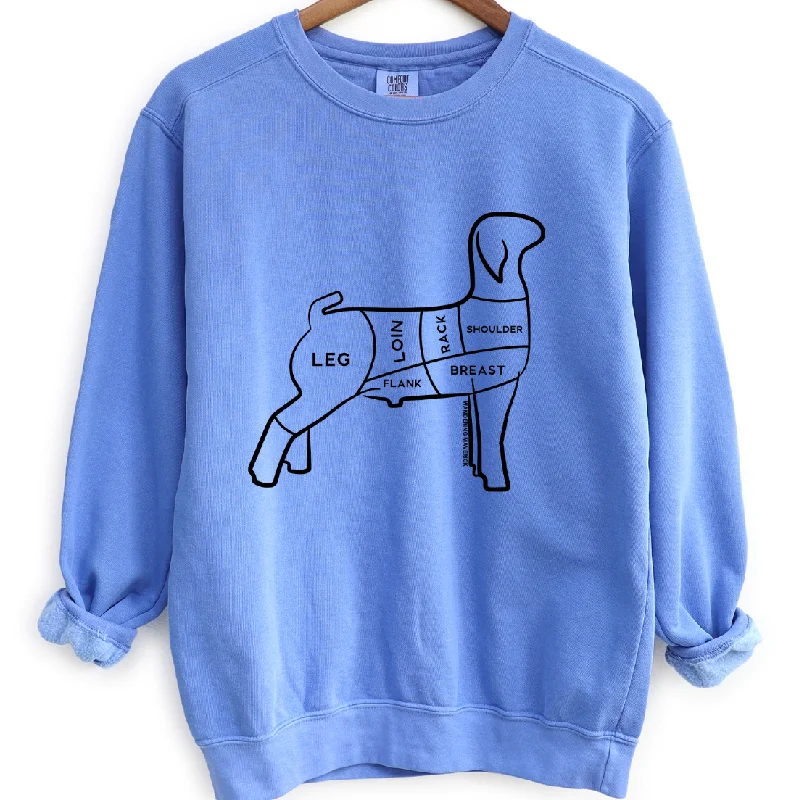Women's Blouse with FlouncesGoat Cuts Crewneck (S-3XL) - Multiple Colors!