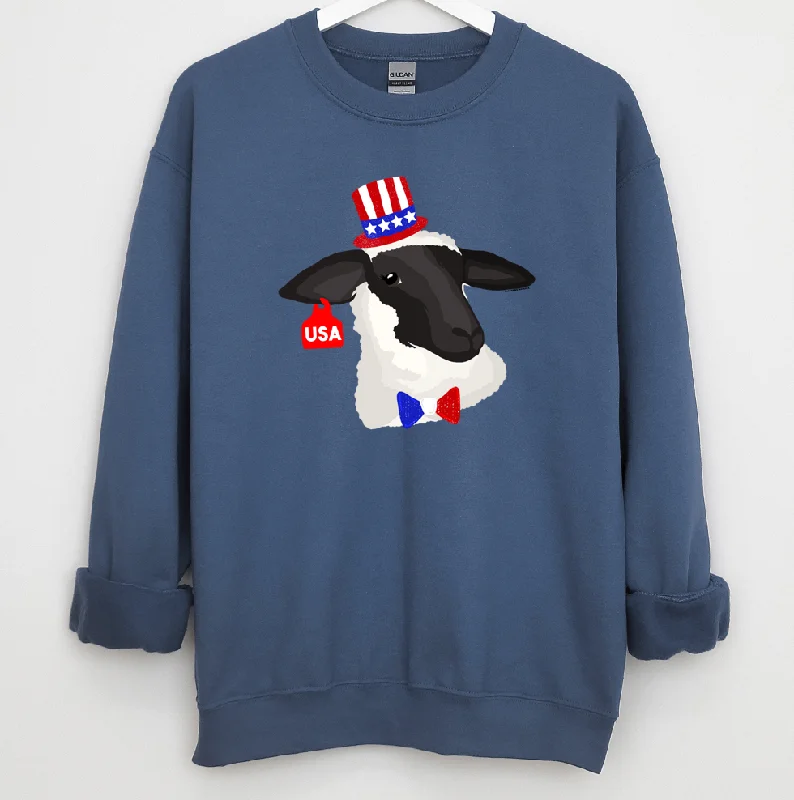 Women's Blouse with V-Shaped CollarRed White and Blue Lamb Crewneck (S-3XL) - Multiple Colors! Women's Blouse with V-Shaped CollarRed White and Blue Lamb Crewneck (S-3XL) - Multiple Colors!