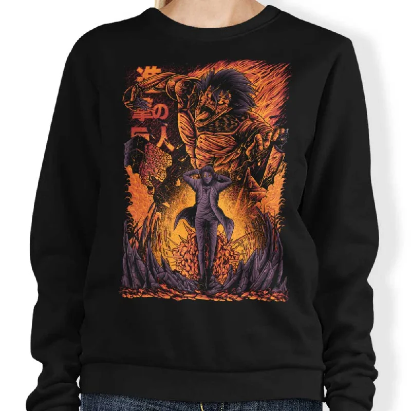 Women's Blouse with Straight HemEren x Titan - Sweatshirt