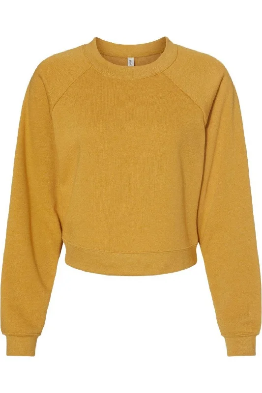 Women's Blouse with Rounded CollarBELLA + CANVAS Women´s Raglan Pullover Fleece