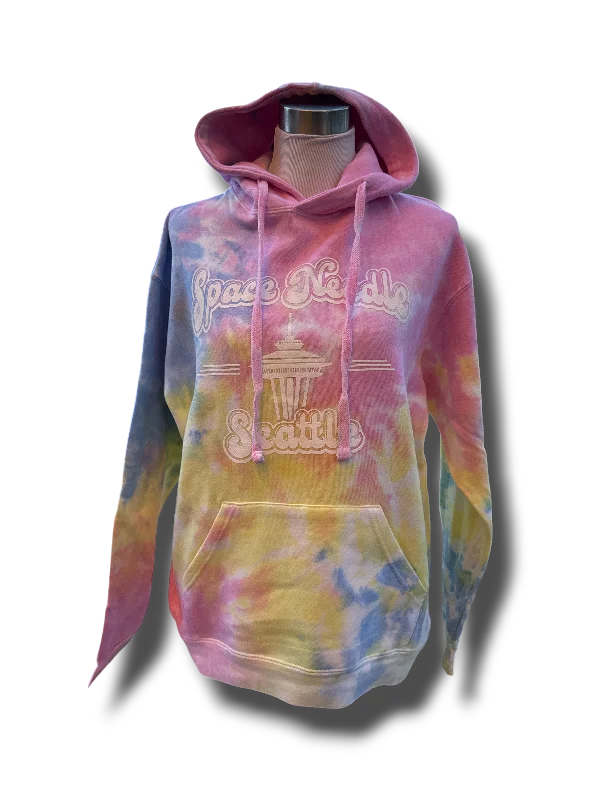 Women's Blouse with Boat NeckSpace Needle Tie Dye Sweatshirt