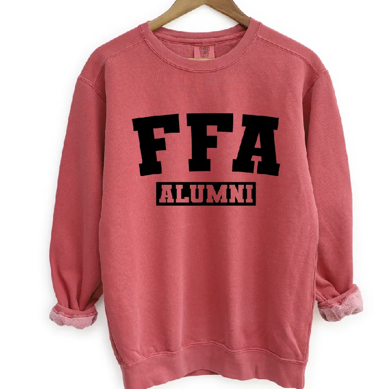 Women's Blouse with Notched CollarFFA Alumni Crewneck (S-3XL) - Multiple Colors!