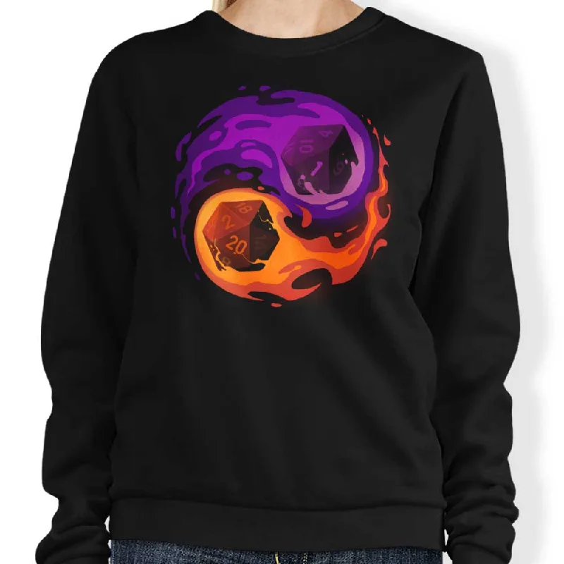 Women's Blouse with RufflesDice Balance - Sweatshirt
