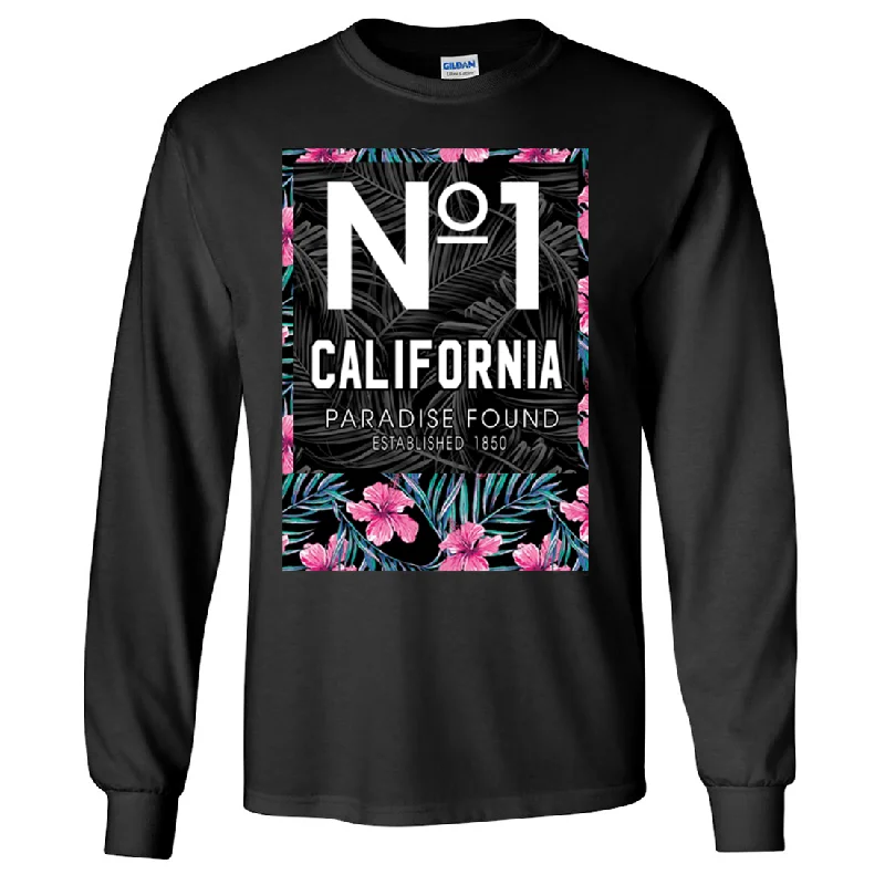 Women's Blouse with Peter Pan CollarNo 1 California Paradise Found Long Sleeve Shirt