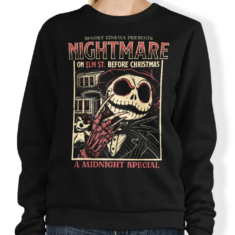 Women's Blouse with Rounded CollarMidnight Special - Sweatshirt