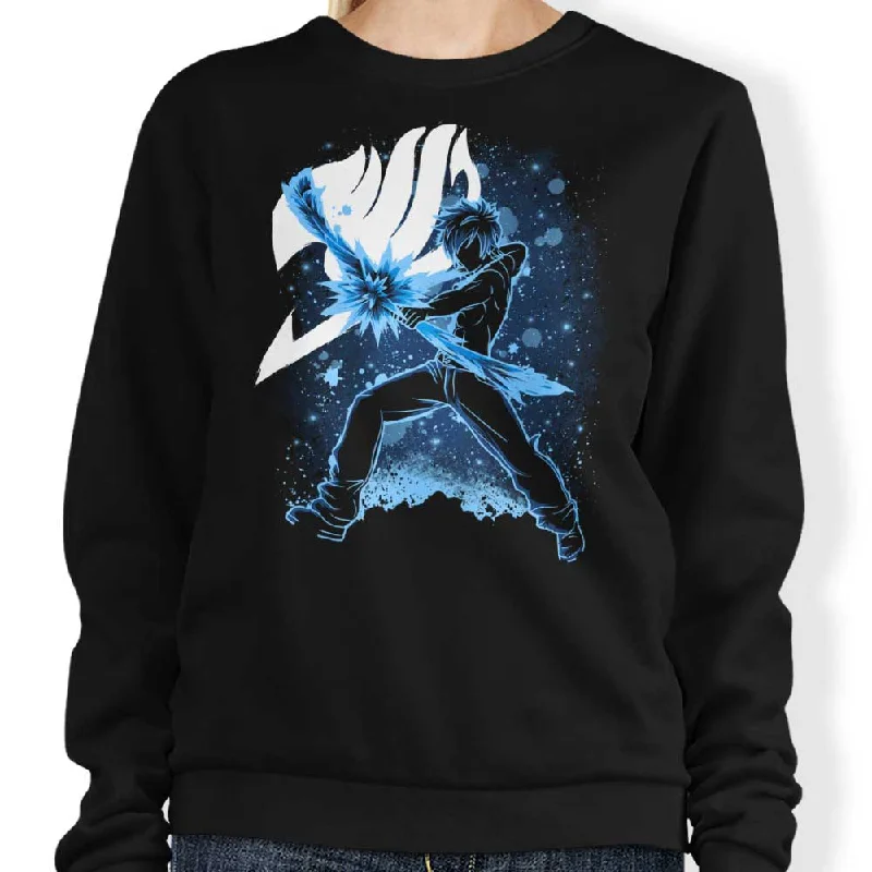 Women's Blouse with Sweetheart CollarThe Ice Magic - Sweatshirt