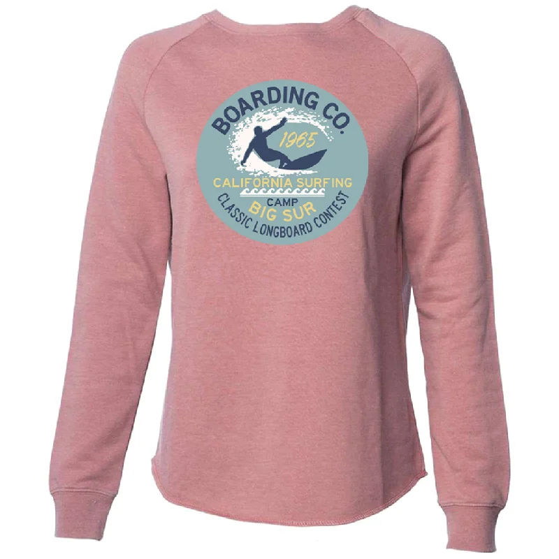 Women's Blouse for ChurchBig Sur Surf Contest Super Soft Crewneck Sweater