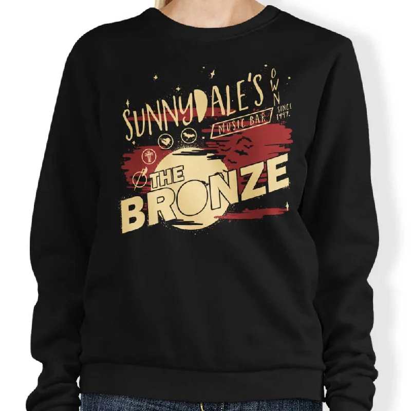 Women's Blouse with Puffed SleevesThe Bronze - Sweatshirt