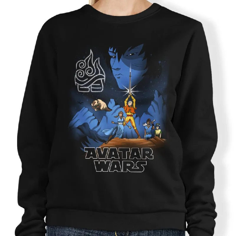 Women's Blouse with Shawl CollarAvatar Wars - Sweatshirt
