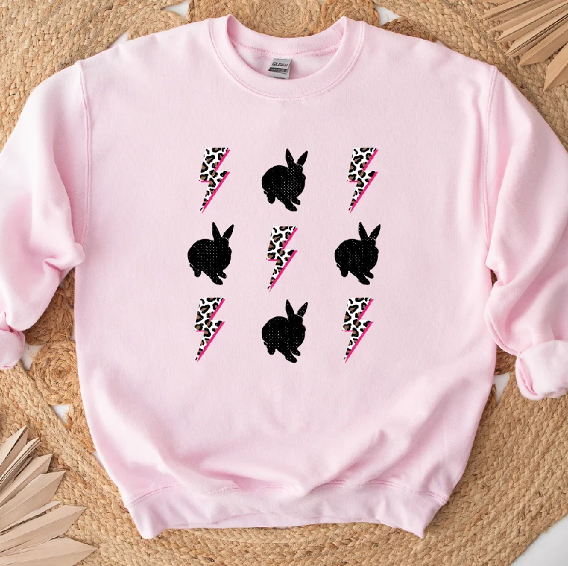 Women's Blouse with RufflesBolt Rabbit Crewneck (S-3XL) - Multiple Colors!