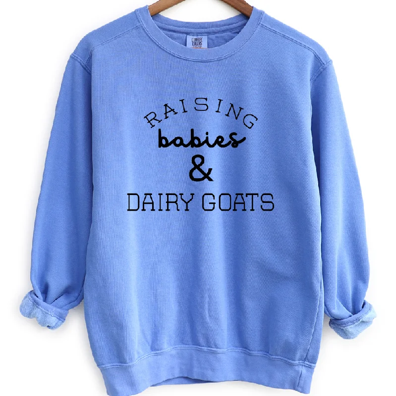 Women's Blouse with Square CollarRaising Babies & Dairy Goats Crewneck (S-3XL) - Multiple Colors! Women's Blouse with Square CollarRaising Babies & Dairy Goats Crewneck (S-3XL) - Multiple Colors!
