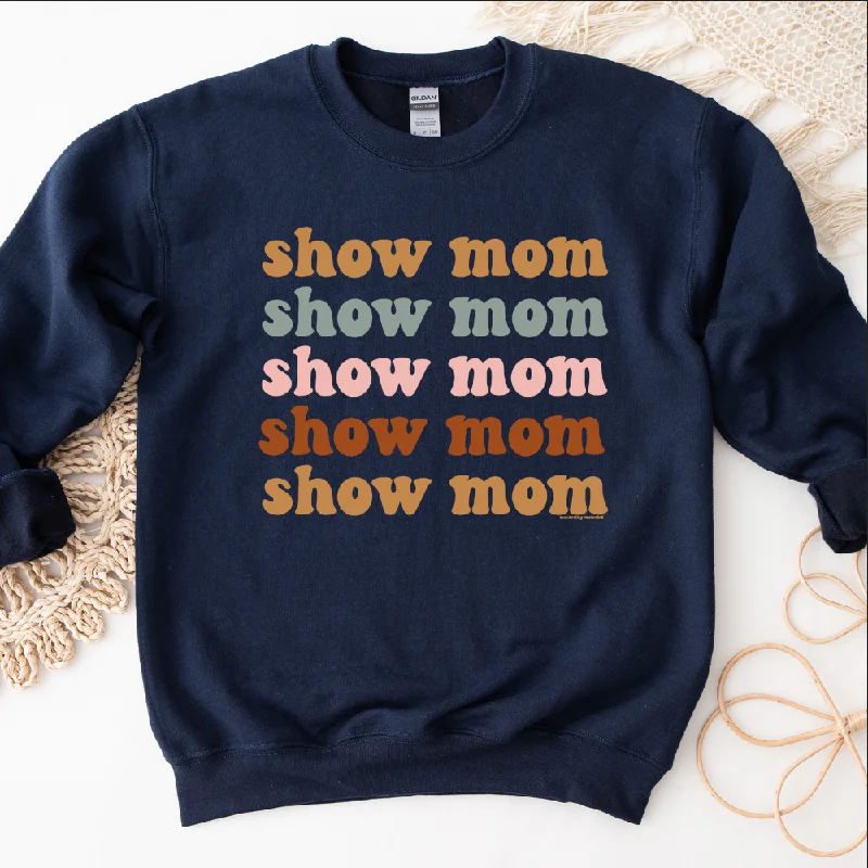 Women's Blouse for EveningGroovy Show Mom Crewneck (S-3XL) - Multiple Colors!