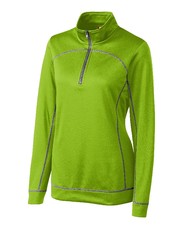 Women's Blouse with BeltClique Ladies Helsa Half Zip Jacket
