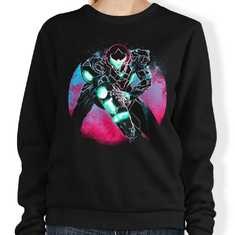 Women's Blouse with Sweetheart CollarDread Orb - Sweatshirt
