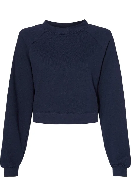 Women's Blouse with U-Shaped NeckBELLA + CANVAS Women´s Raglan Pullover Fleece