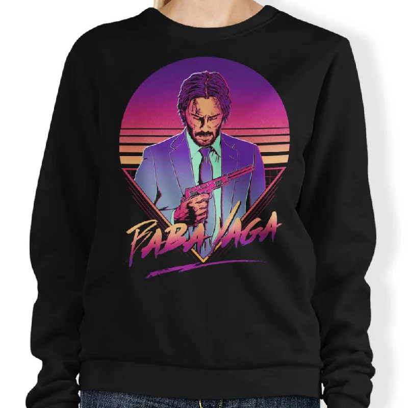 Women's Blouse with Narrow CollarBaba Yaga - Sweatshirt