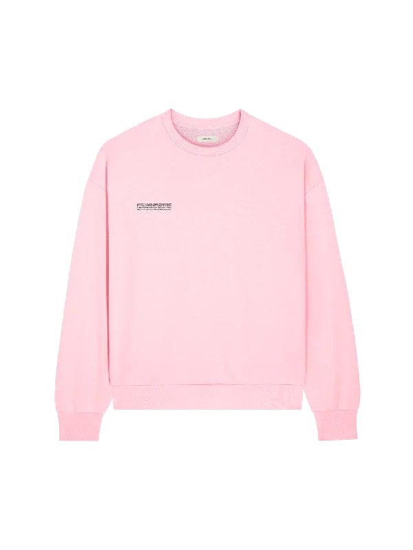 Women's Blouse with SmockingWomens 365 Midweight Sweatshirt—magnolia pink