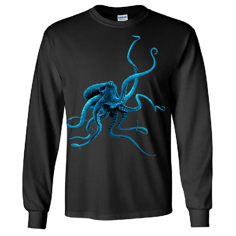 Women's Blouse for HolidayOctopus Long Sleeve Shirt