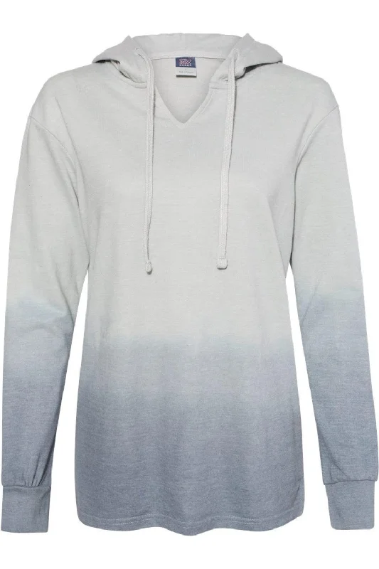 Women's Short-Sleeve BlouseMV Sport Women´s French Terry Ombr Hooded Sweatshirt