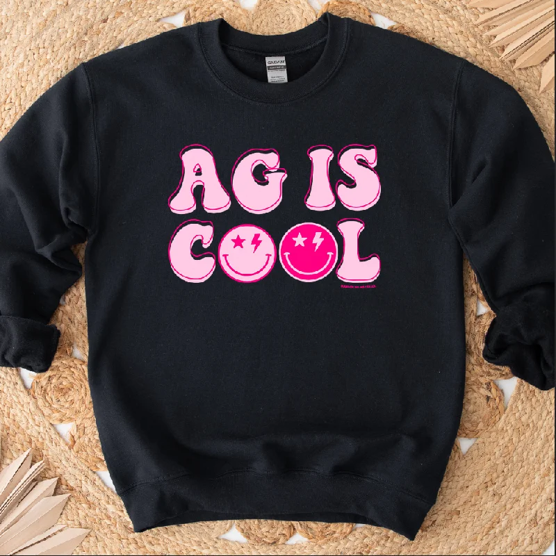 Women's Ruffled BlouseAg is Cool Crewneck (S-3XL) - Multiple Colors!