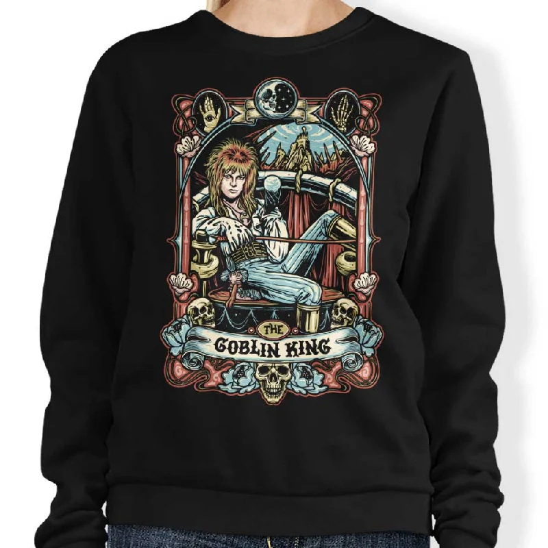 Women's Blouse with Wide CollarThe Goblin King - Sweatshirt