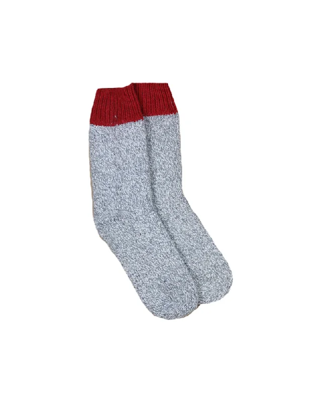 Women's Blouse for EveningBoot Socks | Red tip