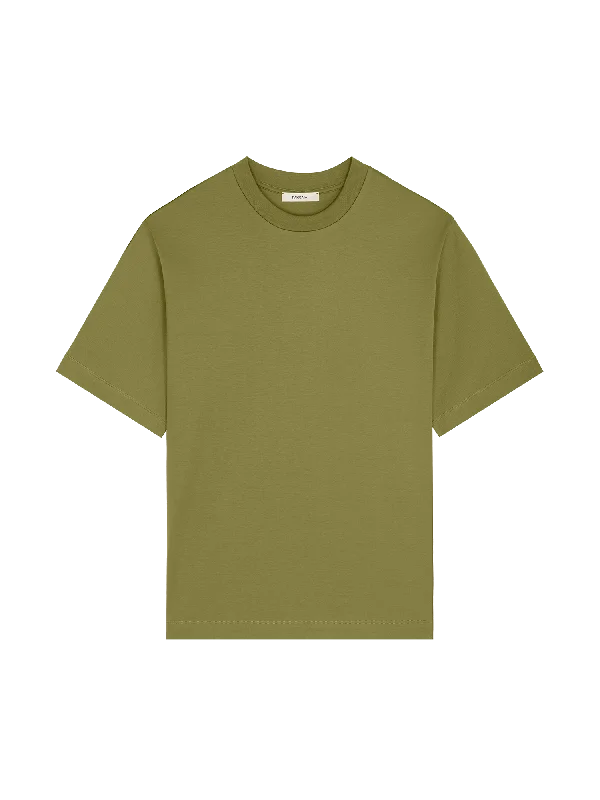 Women's Blouse with Mandarin CollarWomens DNA Oversized T-Shirt—highland green
