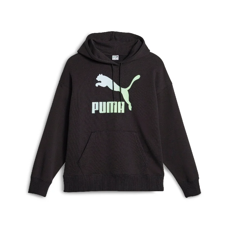 Women's Blouse with PeterPUMA Women's Classics Logo Infill Hoodie