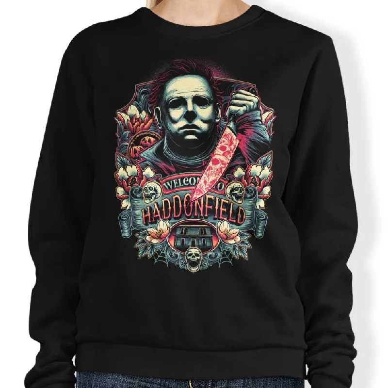 Women's Blouse with Shawl CollarWelcome to Haddonfield - Sweatshirt