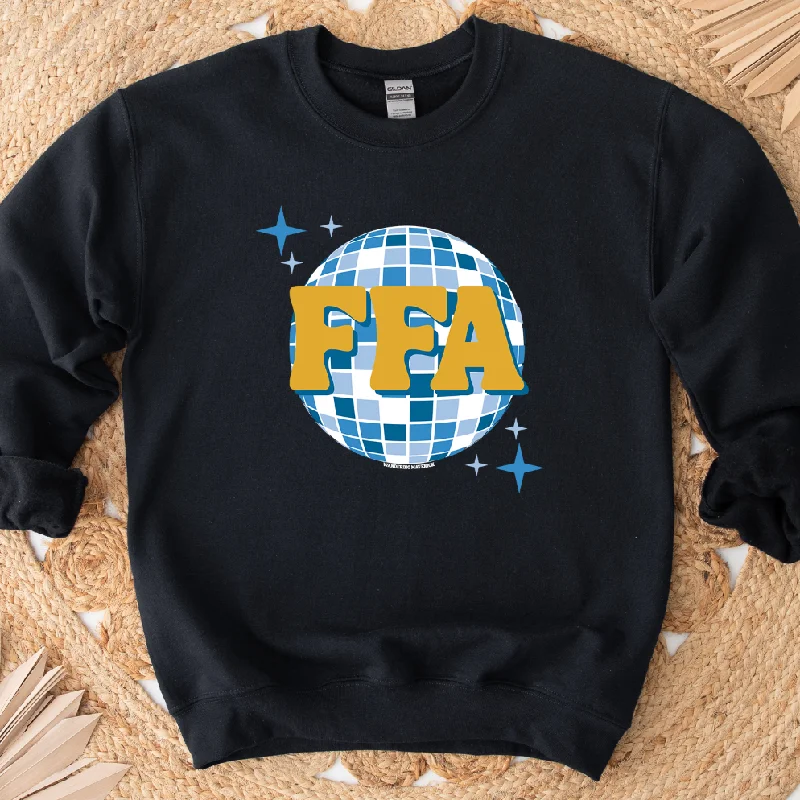 Women's Blouse with V-Shaped HemDIsco FFA Crewneck (S-3XL) - Multiple Colors!