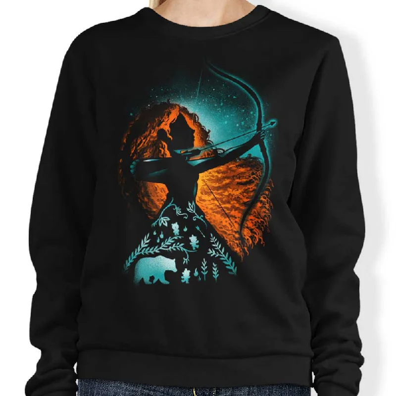 Women's Blouse with Shawl CollarI'll Change My Fate - Sweatshirt