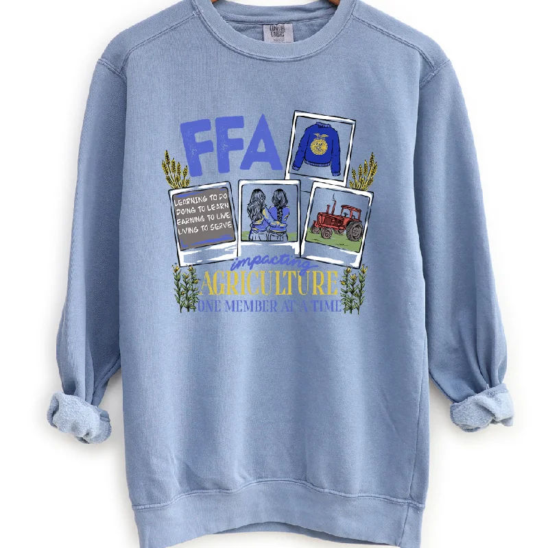 Women's Blouse with Collarless DesignFFA Polaroid Crewneck (S-3XL) - Multiple Colors!