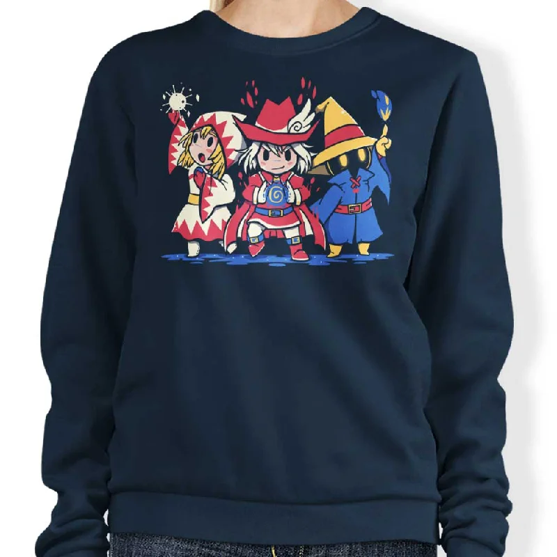 Women's Blouse with Narrow CollarThe Three Mages - Sweatshirt