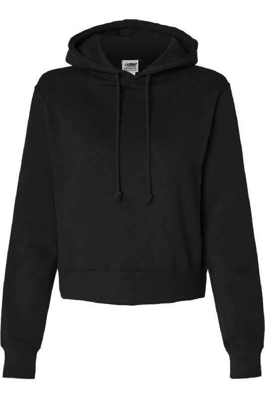 Women's Blouse with Wide CollarBadger Women´s Crop Hooded Sweatshirt