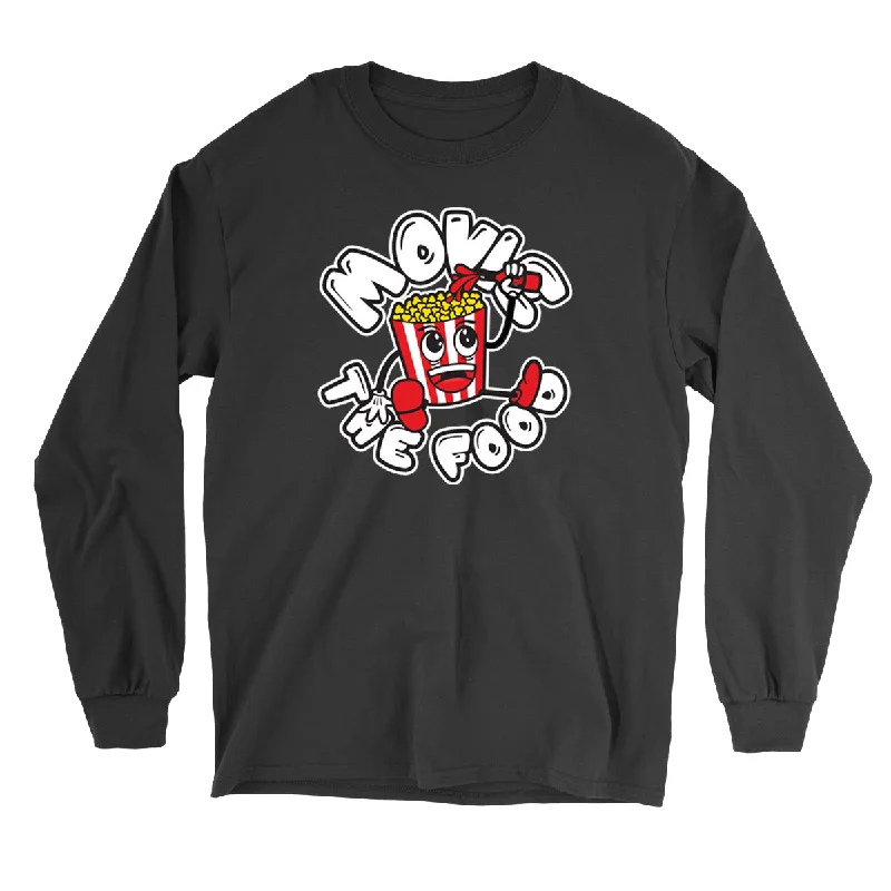 Women's Blouse for EveningMovie The Food™ "Round Logo" Long Sleeve T-Shirt