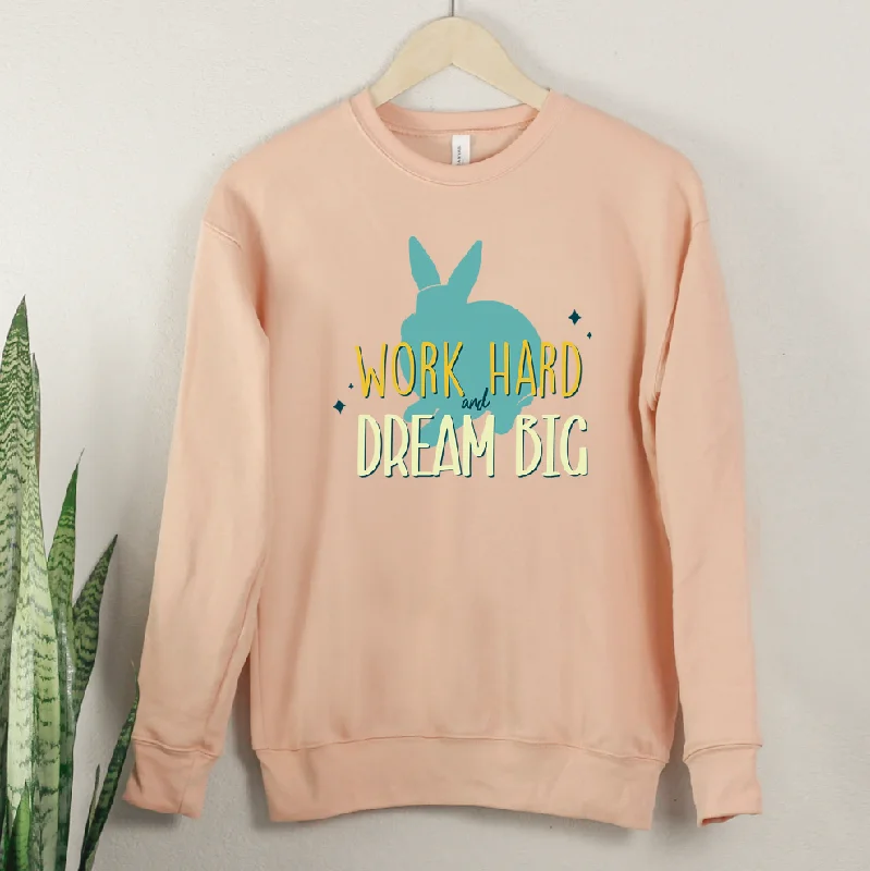 Women's Blouse with TasselsDream Big Rabbit Crewneck (S-3XL) - Multiple Colors!