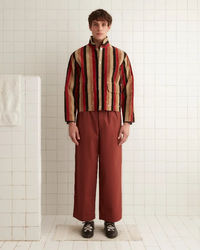 men's shearling-lined coatMatchstick Suede Jacket