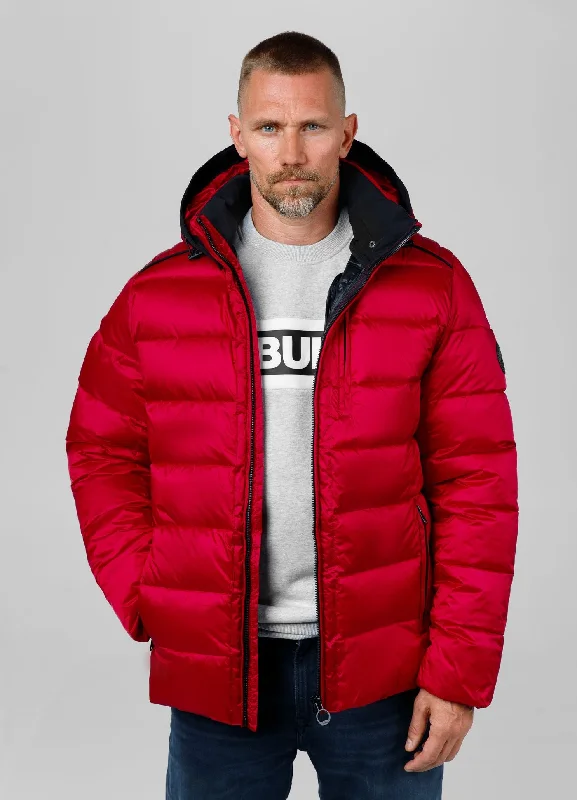 men's lightweight denim jacketMen's winter hooded jacket Barles