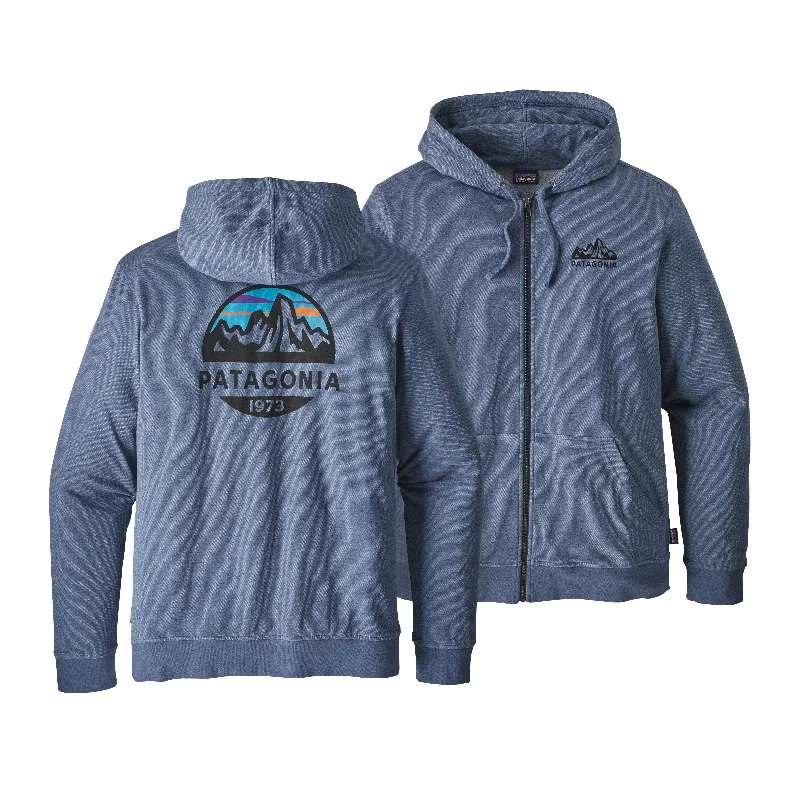 men's peacoat with double-breasted buttonsM's Fitz Roy Scope Lightweight Full-Zip Hoody