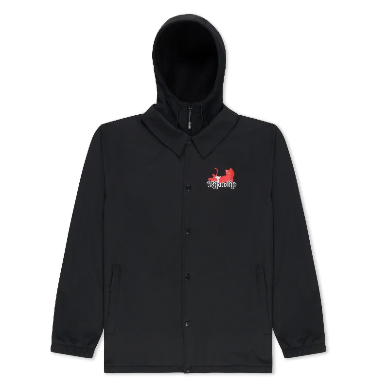 extra-large men's denim jacketDevil Babies Snowboard Jacket (Black)