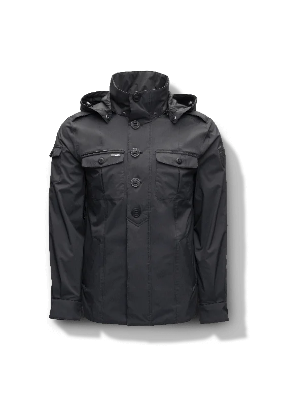 slim-fit men's trench coatFisherman Men's Lightweight Tech Jacket