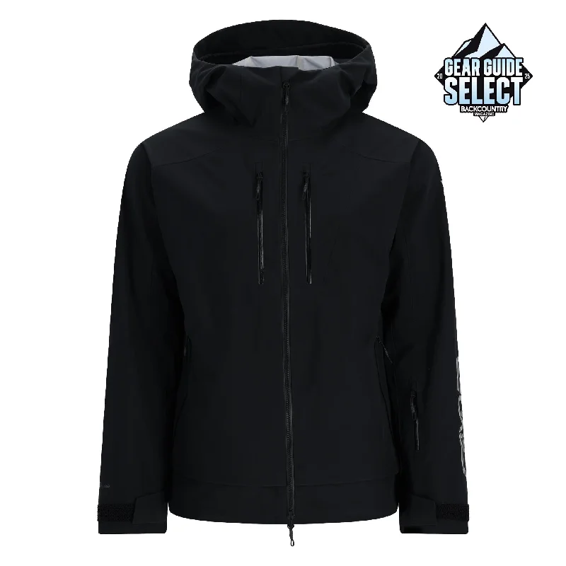 men's bomber jacket with zippersMens Sanction - Black