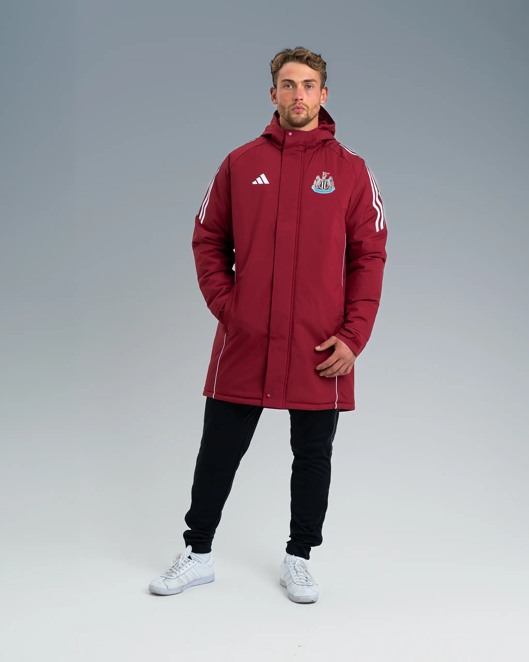 men's tailored wool blazerNewcastle United adidas 24/25 Players' Stadium Parka