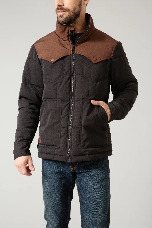 men's denim jacket with embroideryColt Jacket