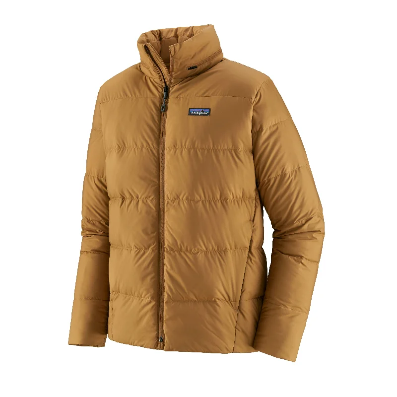stylish men's peacoatMen's Silent Down Jacket