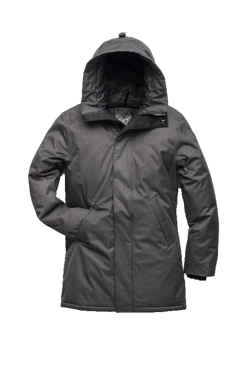 men's shearling coat with pocketsPierre Men's Jacket