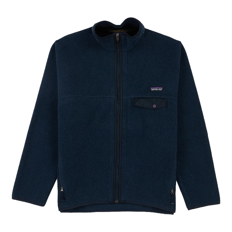 men's denim jacket with patchesMen's Synchilla® Snap-Zip Jacket