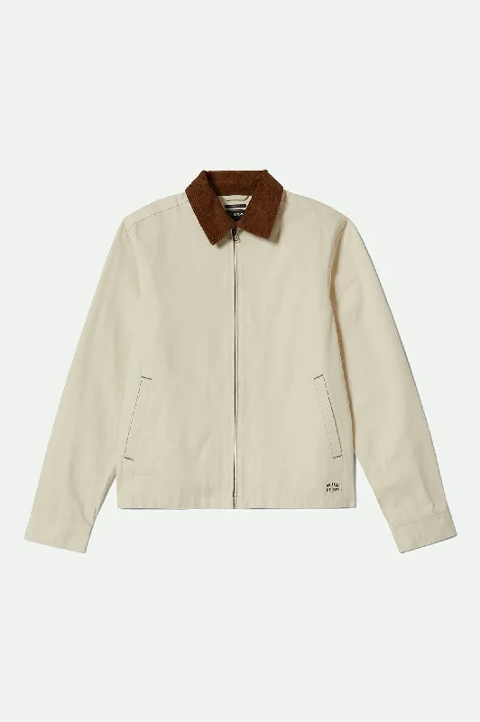men's winter parka with fur trimMechanic Garage Jacket - Whitecap