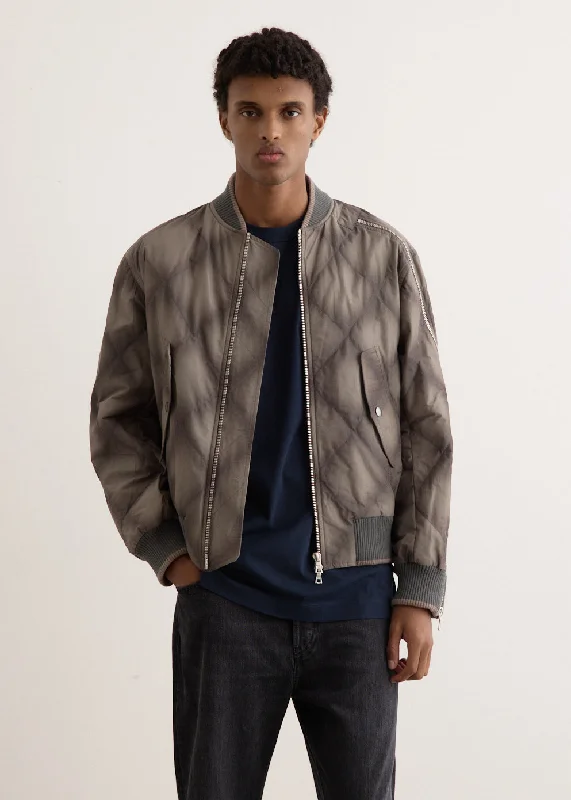 men's insulated denim jacketVilmory Embroidered Jacket